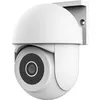 Image de Trust IPCAM-3900 Camera de Surveillance 360° Exterieure avec Vision Nocturne, Lumière/Sirène/Microphone Intégrés, Détection Humaine, Camera WiFi avec Application, Blanc