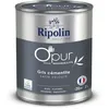 Image de Peinture OPUR murs boiseries & radiateurs - RIPOLIN - 472185 - Gris cementite - Satin veloute - 2 L