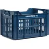 Image de Urban Proof Recycled Bicycle Crate (Panier RECYCLÉ) 30L Dark Blue Adulte Unisexe, Noir, Taille Unique