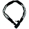 Image de Urban Proof Chaîne antivol 100 cm 8 mm acier et polyester noir 3 pièces