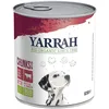 Image de Yarrah - Nourriture Humide pour Chien au boeuf en Sauce Bio 6 x 820 g