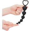 Image de Ouch! Chapelet Silicone ANAL HEART 15 x 3.2cm