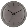 Image de Karlsson Horloge Ronde en métal Nirvana Globe 40 cm Gris foncé