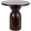 Image de Table d'appoint Noche Present Time Marron taille unique