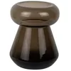 Image de Present Time Vase Excelente - Marron - 20,5x20,5x26cm - Rond - Verre - Vase à fleurs - Décoration d'intérieur - Fête des mères - Cadeau de fête des mères - Cadeau de fête des mères - Idée cadeau de