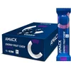 Image de AMACX Barre Energetique Sport Fruit Chew   Paquet de 12   Pate de Fruit Sport avec Electrolyte   Healthy Snacks Vegan   Sans Gluten   123kcal   Ratio Glucides 2:1   Nutrition Sportive   Cassis