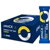 Image de AMACX Barre Energetique Sport à l’avoine   Healthy Snacks Riches en Glucides & Magnésium   12 x 50g   Barre Protéinée pour Endurance & Récupération   Paquet de 12   Citron