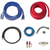 Image de Kit de Câblage pour Amplificateur 1500W - Caliber CPK20D   Subwoofer, Audio et Caisson de Basse Amplifié   Kit câble Complet avec fusible et cosses pour Installation Auto