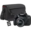 Image de Canon EOS 2000D BK 18-55 IS + SB130 +16GB EU26 Kit d'appareil-photo SLR 24,1 MP CMOS 6000 x 4000 pixels Noir - Appareils photos numériques (CMOS, Full HD, Noir)