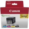 Image de Canon PGI-2500 C M Y BK Pack de 4 Cartouches (Noir Cyan Magenta Jaune) Certifié (Carton Recyclable 2024)