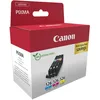 Image de Canon CLI-526 C M Y Pack de 3 Cartouches (Cyan Magenta Jaune) Certifié (Carton Recyclable 2024)
