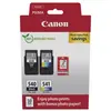 Image de Cartouche d'encre CANON Pack de 2 PG-540 Noir et CL-541 Couleurs + Papier Photo - 5225B008