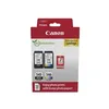 Image de Pack de 2 cartouches dencre + pack papiers photo - CANON - PG-545 Noir + CL-546 Couleur