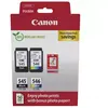 Image de Cartouche d'encre CANON Pack de 2 Originales PG-545/CL-546 Noir et Couleur + Papier - 8286B008
