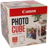 Image de Canon Photo Cube Creative Pack, Pink - PP-201 Glossy II Photo Paper 5x5" (40 Sheets) + Photo Frame - Compatible with Canon PIXMA Printers