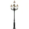 Image de K.S. Verlichting Lampadaire d'extérieur Monaco à 5 lampes