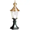 Image de K.S. Verlichting Luminaire pour socle Luuk, vert/cuivre, hauteur 56 cm