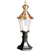 Image de K.S. Verlichting Luminaire pour socle Luuk, noir/cuivre, hauteur 56 cm
