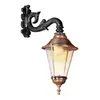 Image de K.S. Verlichting Hoorn - applique d'extérieur, douille en bas, noir
