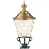 Image de K.S. Verlichting Borne lumineuse K3b avec couvercle en cuivre, vert