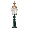 Image de K.S. Verlichting Bornes lumineuses Elburg, vertes, hauteur 75 cm, métal, IP44