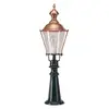 Image de K.S. Verlichting Bornes lumineuses Elburg, noire, hauteur 75 cm, métal, IP44