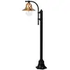 Image de K.S. Verlichting Lampadaire d'extérieur Toscane à 1 lampe. 150 cm, noir