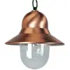Image de K.S. Verlichting Suspension d'extérieur Toscane, couleur cuivre, suspension verte