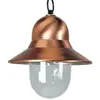 Image de K.S. Verlichting Suspension d'extérieur Toscane, couleur cuivre, suspension noire