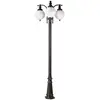 Image de K.S. Verlichting Lampadaire d'extérieur Madeira à 3 lampes anthracite