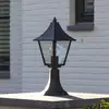Image de K.S. Verlichting Luminaire pour socle Livorno, IP44, noir/clair