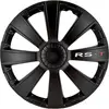 Image de AutoStyle Jeu de 4 enjoliveurs RS-T 15-inch Noir