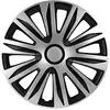 Image de AutoStyle Jeu de 4 enjoliveurs Nardo 14-inch Argent/Noir