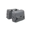 Image de New Looxs Mondi Joy Double Sacoche de Transport, Gris Ivy, 38 l