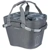 Image de Basil Classic Carry All Klickfix Cestino anteriore Unisex Adulto, Grey Melee, 15 litri