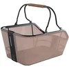 Image de Basil Unisexe - Adulte Cento Tech Fiber Bordeal Light, Panier de vélo de Ferme, Marron, 46 x 34 x 25,5 cm