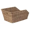 Image de Basil Rear Basket Cento Rattan Look Fixed Assembly Via Patented WSL System Coprisella, Unisexe Adulte, Nero, Taille Unique