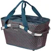 Image de Basil Flair Carry All HR Mik Panier de vélo Bleu Marine   Système MIK verrouillable avec 22 litres, résistant aux intempéries et élégant, idéal pour Les Courses et l'utilisation Quotidienne