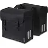 Image de Basil Sac Double Mara 3 x l, Noir, 40 x 18 x 36 cm, 52 litres, 17551