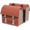 Image de Basil Mixte Urban Sacoches pour Porte-Bagages, Terra Red/Rose, 40,5X17,5X46