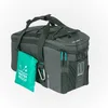 Image de Basil Discovery, Borse Portapacchi Unisex Adulto, Nero Melee, 36X16X5X20
