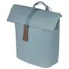 Image de Basil City Cabas de vélo MIK - 14-16 l - Bleu Graphite - Imperméable - avec système MIK Studs - Idéal pour la Ville et Les Courses