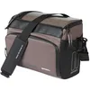 Image de Basil Move KF Sacoche de Guidon imperméable en Polyester recyclé avec Plaque d'adaptation KF Marron 7-8 l Idéal pour Un Usage Quotidien