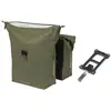 Image de Basil Soho Sacoche Double Nordlicht MIK   imperméable   41 l   avec éclairage LED   en Polyester recyclé   Vert