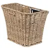 Image de Basil Bremen Rattan Look FM, Cestino per Bicicletta Unisex -Adulto, Erba Marina, 26 cm x 35 cm x 27 cm