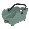 Image de Basil Cento Neo Panier de vélo arrière, 21 l, en Plastique recyclé, réfléchissant, 46,9 x 23,7 x 14,1 cm, Vert
