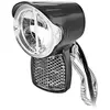 Image de Motodak Eclairage Velo AV/projecteur LED pour Dynamo spanninga brio 15 lux (Fixation Fourche)