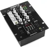 Image de Vonyx STM-2300 Table de Mixage 2 Canaux - Entrée RCA Phono/Ligne Commutable, Sortie principale RCA et Sortie Casque, Egaliseur 3 Bandes sur les Canaux, Egaliseur 2 Bandes Mic, Idéal pour DJ Mobile
