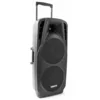 Image de Vonyx SPX-PA921 Enceinte Sono Portable avec Deux Microphones UHF - 1000W, Bluetooth, USB/SD/MP3, Double Woofer 10", Batterie Intégrée, avec Poignée Télescopique et roulettes pour Les Déplacements