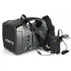 Image de Vonyx ST012 Amplificateur de Voix Portable, Micro-Casque et Cravate, 30 Watts RMS, Entrée et Sortie Jack, Port USB, Bandoulière de Transport, Batterie Rechargeable, Idéal pour Conférences ou Visites